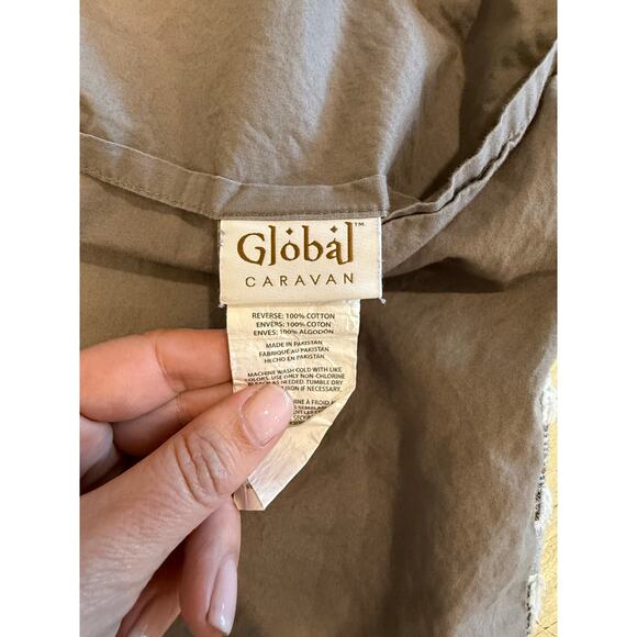 Global Caravan Zanzibar Pillow Shams Set Of 2 Bedding Boho - Picture 6 of 10